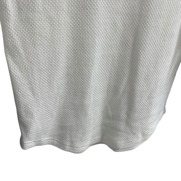 Free People Switch It Up Cuff White Waffle Thermal Crochet Top Small AS IS - Picture 6 of 7